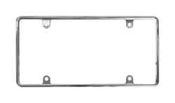 Custom Accessories Metal License Plate Frame