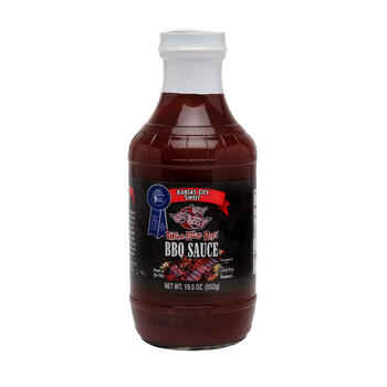 Three Little Pigs Kansas City Sweet BBQ Sauce 19.5 oz.