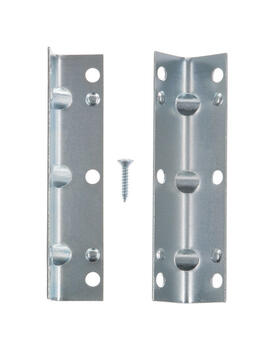 Ace 3-1/2 in. H x 2.238 in. W x 3-1/2 in. D Zinc Inside Corner Brace