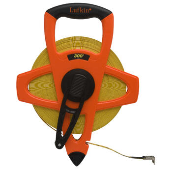 Lufkin 0.5 in. W x 300 ft. L Reel Rewind Tape Measure 1 pk Yellow