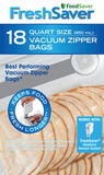 FoodSaver FreshSaver Clear Plastic Vacuum Sealer Bags 1 qt.