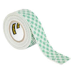 Scotch 1 in. W x 50 in. L x 50 in. L x 1 in. W Mounting Tape White