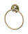 OakBrook Brushed Nickel Towel Ring Zinc