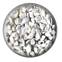 Mosser Lee White Decorative Stone Marble Nuggets White