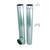 Deflect-O Jordan 27-48 in. L x 4 in. Dia. Aluminum Dryer Vent Kit Silver/White