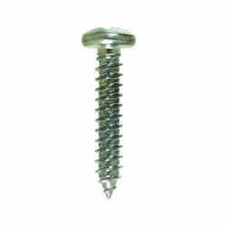 HILLMAN 3/4 in. L x 6 Phillips Pan Head Steel Sheet Metal Screws 100 per box Zinc-Plated