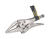 Steel Grip 6 in. Steel Long Nose Locking Pliers Silver 1 pk