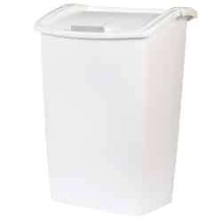 Rubbermaid White Swing Out Wastebasket 11.25 gal.