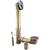 Keeney 1-1/2 in. Dia. Brass Triplever Bath Drain