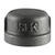 Pipe Decor 3/8 in. FIP Black Malleable Iron Cap No