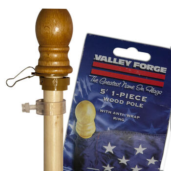 Valley Forge 60 in. L Wood Flag Pole