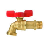 B & K Mueller 1/2 in. MIP Dia. x 3/4 in. Dia. Hose Brass 3.6 in. Ball Valve Hose Bibb