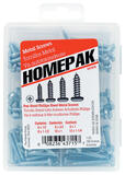 HILLMAN Homepak 14 Zinc-Plated Pan Head Sheet Metal Screw Assortment Phillips Steel