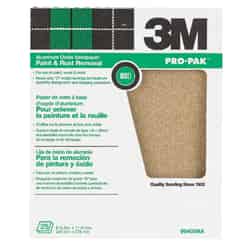 3M Pro-Pak 11 in. L X 9 in. W 80 Grit Aluminum Oxide Sandpaper 1 pk