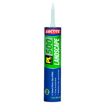 Loctite PL Landscape Block Synthetic Rubber Construction Adhesive 28 oz.