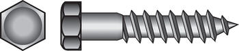 HILLMAN 3/8 in. x 2 in. L Hex Hot Dipped Galvanized Lag Screw 100 pk Steel