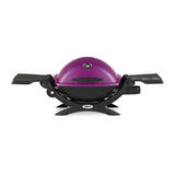 Weber Q1200 1 burners Propane Fuchsia Grill 8500 BTU