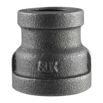 Pipe Decor No 1-1/4 in. 1/2 in. Dia. x 2-1/4 in. L FPT Gray FPT Pipe Decor Reducer Malleable I