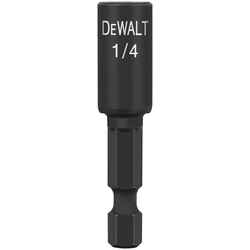 DeWalt Impact Ready 1-7/8 in. L x 1/4 in. Black Oxide 1/4 in. Quick-Change Hex Shank 1 pc. Nut