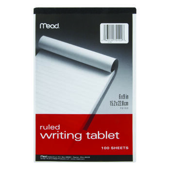 Mead 9 in. L x 6 in. W Memo Pad 100