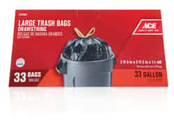 Ace 33 gal. Trash Bags Drawstring 33 pk