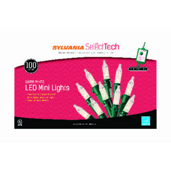 Sylvania Select Tech LED M7 Light Set Warm White 24.75 100 lights