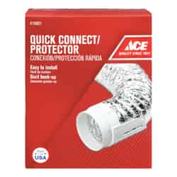 Ace 4 in. 4 in. Aluminum Duct Protector