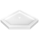 Delta 5 in. H x 38-5/16 in. W x 38-5/16 in. L White Base Acrylic Center Neo-Angle