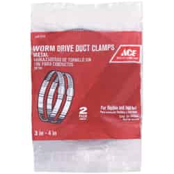 Ace 3 in. to 4 in. Metal Worm Drive Clamp