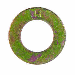 HILLMAN Yellow Dichromate Steel 3/4 in. SAE Flat Washer 20 pk