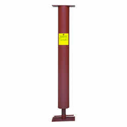 Marshall Stamping Extend-O-Columns 4 in. Dia. x 8.08 ft. H Adjustable Building Support Column 258