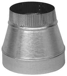 Imperial 6 in. Dia. x 3 in. Dia. Galvanized Steel Stove Pipe Reducer