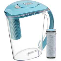Brita Stream 10 cups Blue Water Pitcher Blue