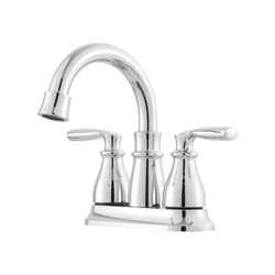 Moen Hilliard Hilliard Chrome Two-Handle Bathroom Faucet 4 in.