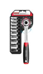 Craftsman 3/8 in. drive SAE Dual Drive Ratchet 1 pc. Steel