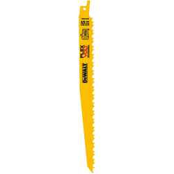 DeWalt Flexvolt 3/4 in. W x 9 in. L Bi-Metal Reciprocating Saw Blade 5 pk 4/6 TPI