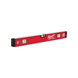 Milwaukee REDSTICK 24 in. Metal Magnetic Box Level 3 vial