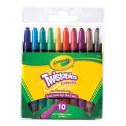 Crayola Mini Twistable Crayons 10 pk