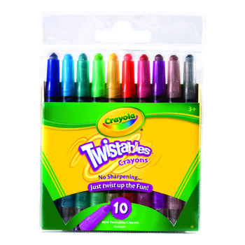 Crayola Mini Twistable Crayons 10 pk