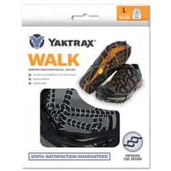 Yaktrax WALK Unisex Poly Elastomer Blend/Steel Traction Device Black W 6.5-10/M 5-8.5 Waterpr