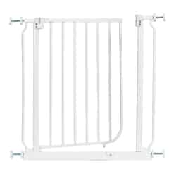 North States White 29 in. H x 28-38.5 in. W Metal Child Safety Gate