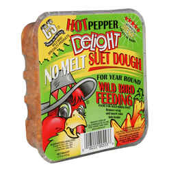 C&S Products Hot Pepper Delight Assorted Species Wild Bird Food Beef Suet 11.75 oz.