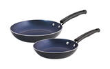 Tramontina Aluminum Fry Pan 8 & 10 in. Blue