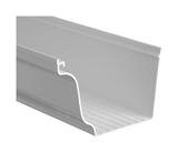 Genova Repla K 5 in. H X 5 in. W X 10 ft. L White Vinyl K Gutter