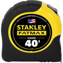 Stanley FatMax 1.25 in. W x 40 ft. L Tape Measure Yellow 1 pk