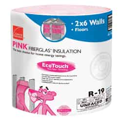 Owens Corning 23 in. W x 39 ft. L R-19 Unfaced Insulation Roll 75.07 sq. ft.