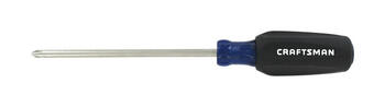 Craftsman 6 in. No. 2 Screwdriver Steel 2 Black Phillips No. 2