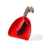 O-Cedar 6 in. W Broom with Dustpan