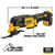 DeWalt Atomic 20 V Cordless Oscillating Multi-Tool Bare Tool 18000 opm