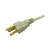 Ace Indoor 9 ft. L Beige Triple Outlet Cord 16/3 SJT
